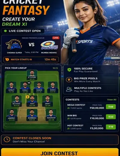 Bet365pix (bet365 pix) fantasy cricket & matchday visual 3